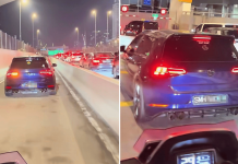 car motorcycle lane checkpoint