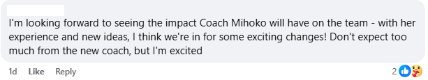excited for coach