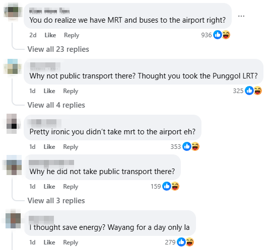why not public transport?