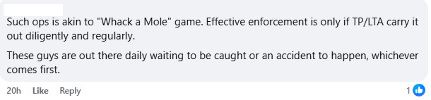 enforcement effective only if done regularly