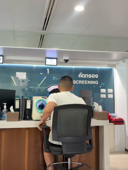 almost went blind songkran