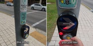 contactless pedestrian crossing button 