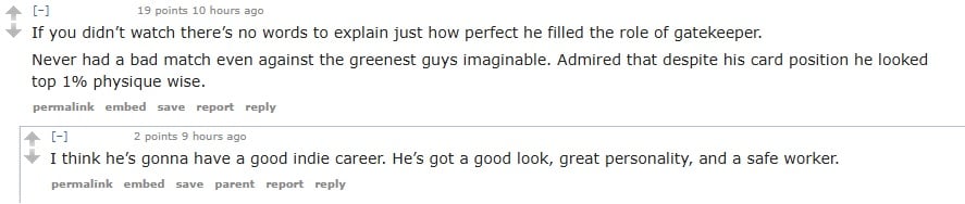 dante chen leaves wwe comment 2