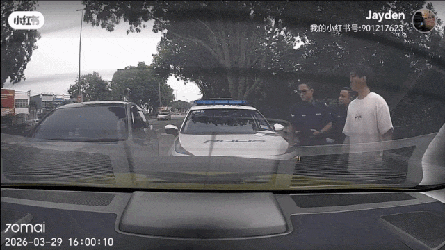 driver sideswipes police car (2)