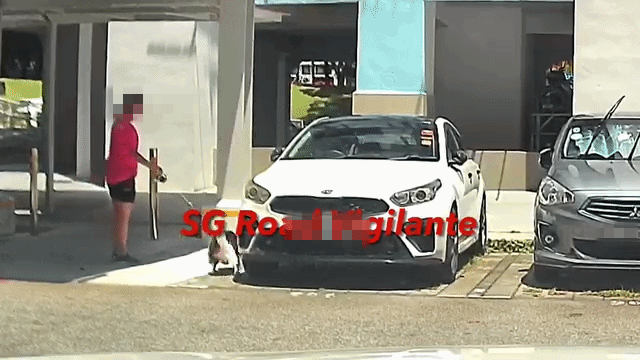 walks away without cleaning up