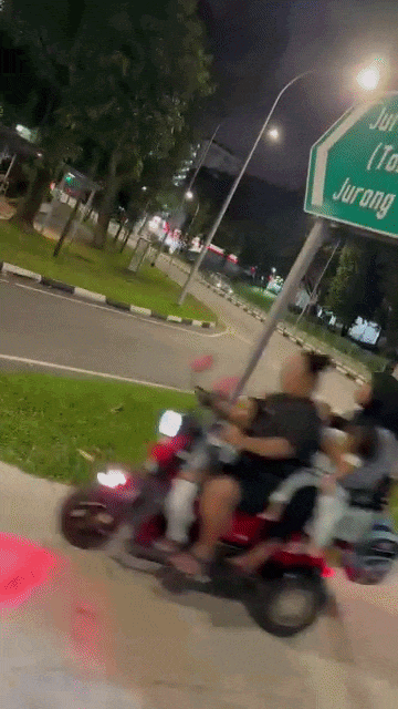 riding with children