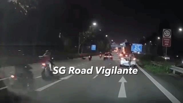 drives off quickly without stopping