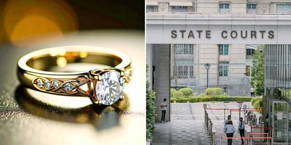helper diamond ring