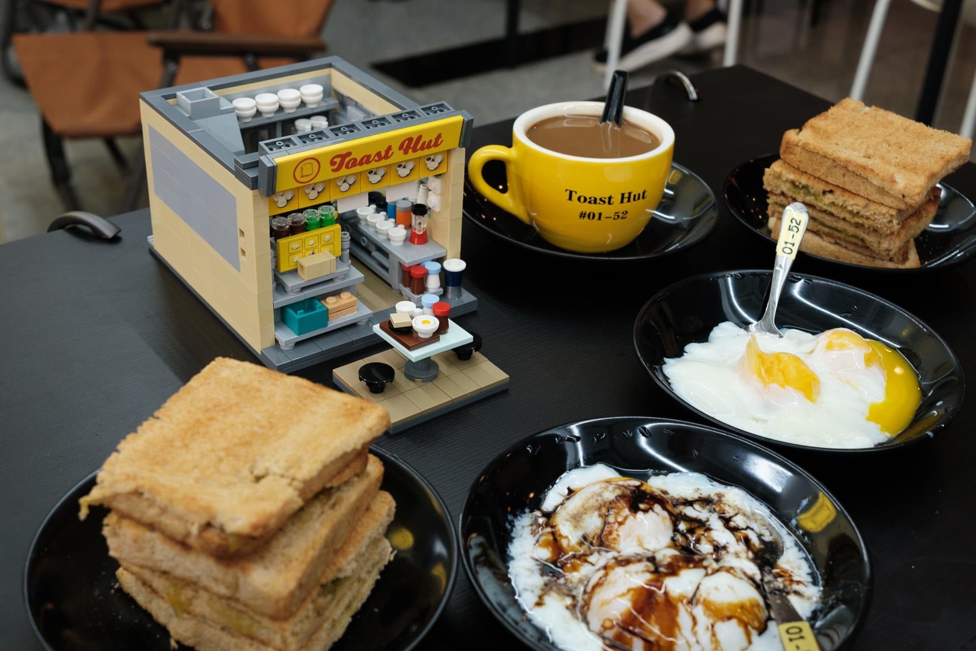 lego hawker stalls toast hut