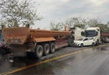 lorry multi-vehicle collision taiwan (1)