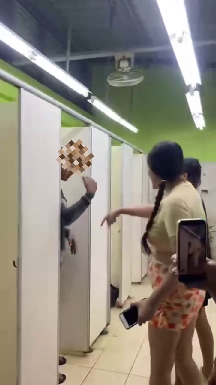 man secretly film toilet excuse