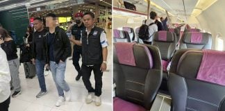 passenger stealing cash flight