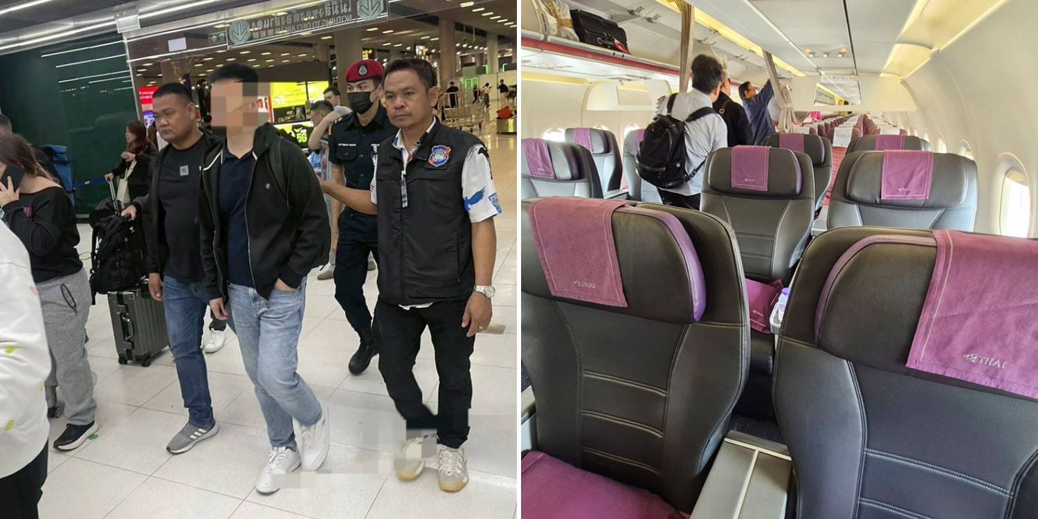 passenger stealing cash flight