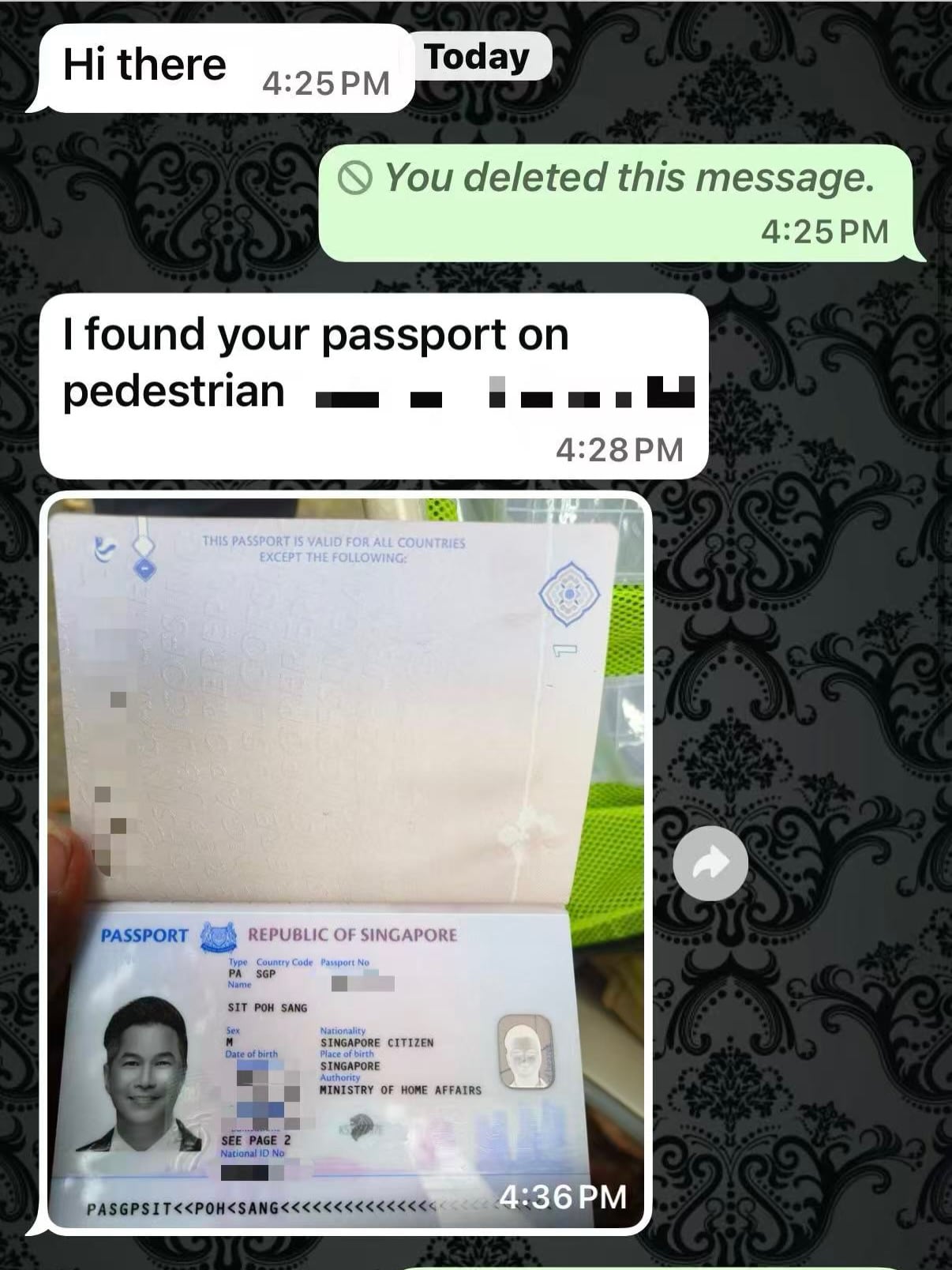 migrant worker passport