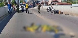 student motorcycle struck ambulance