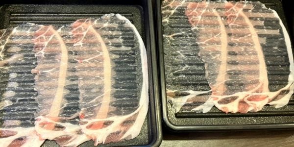ultra-thin slices pork