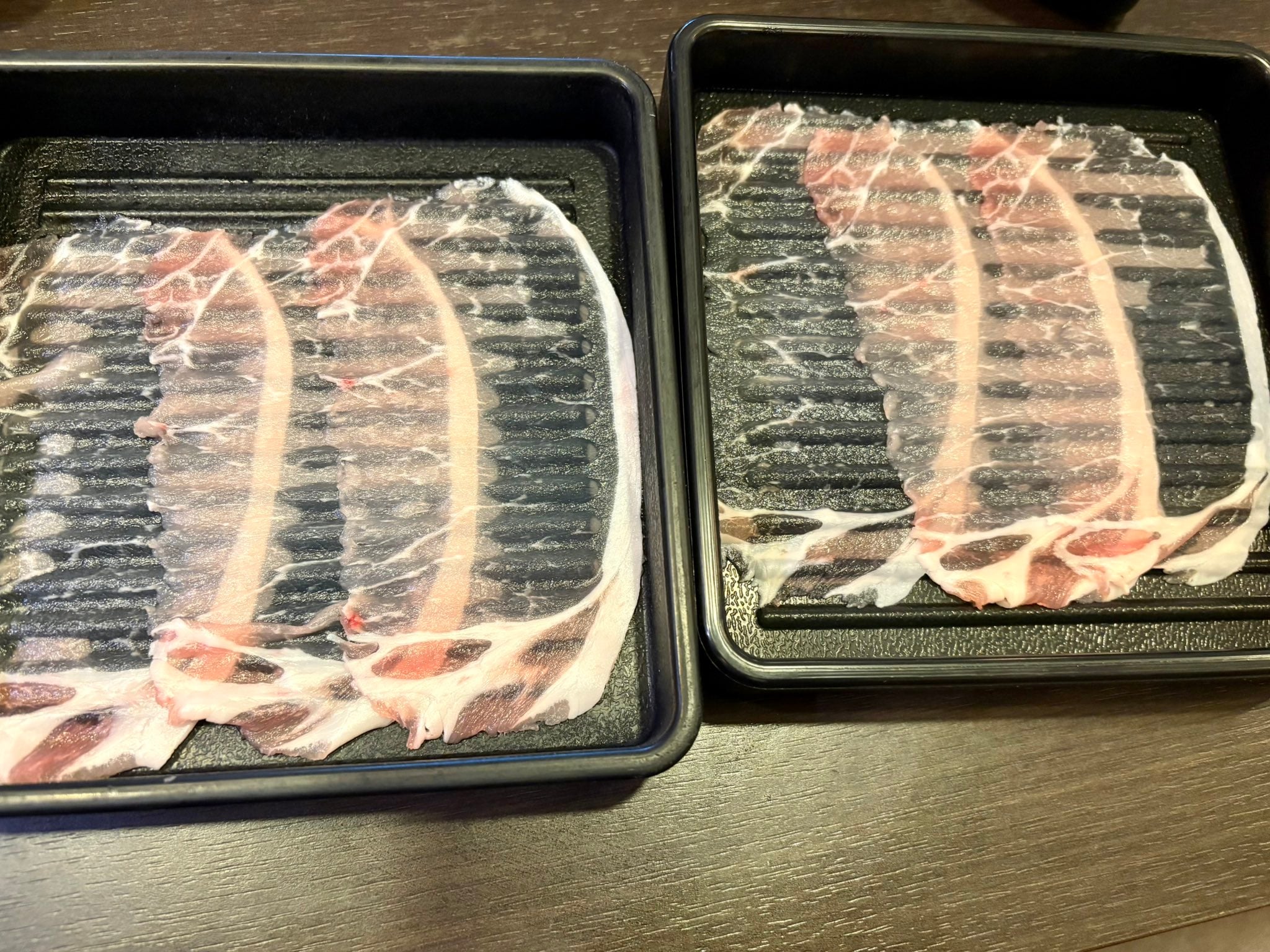 ultra-thin slices pork