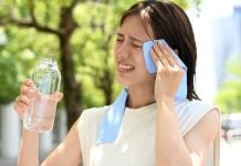 unbearably hot weather