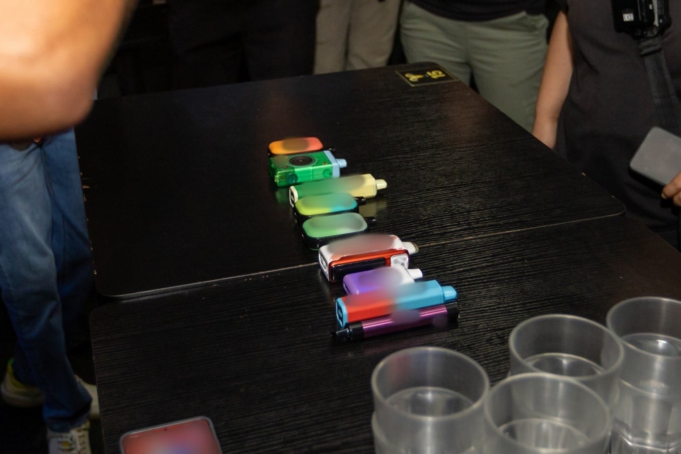 vape on table