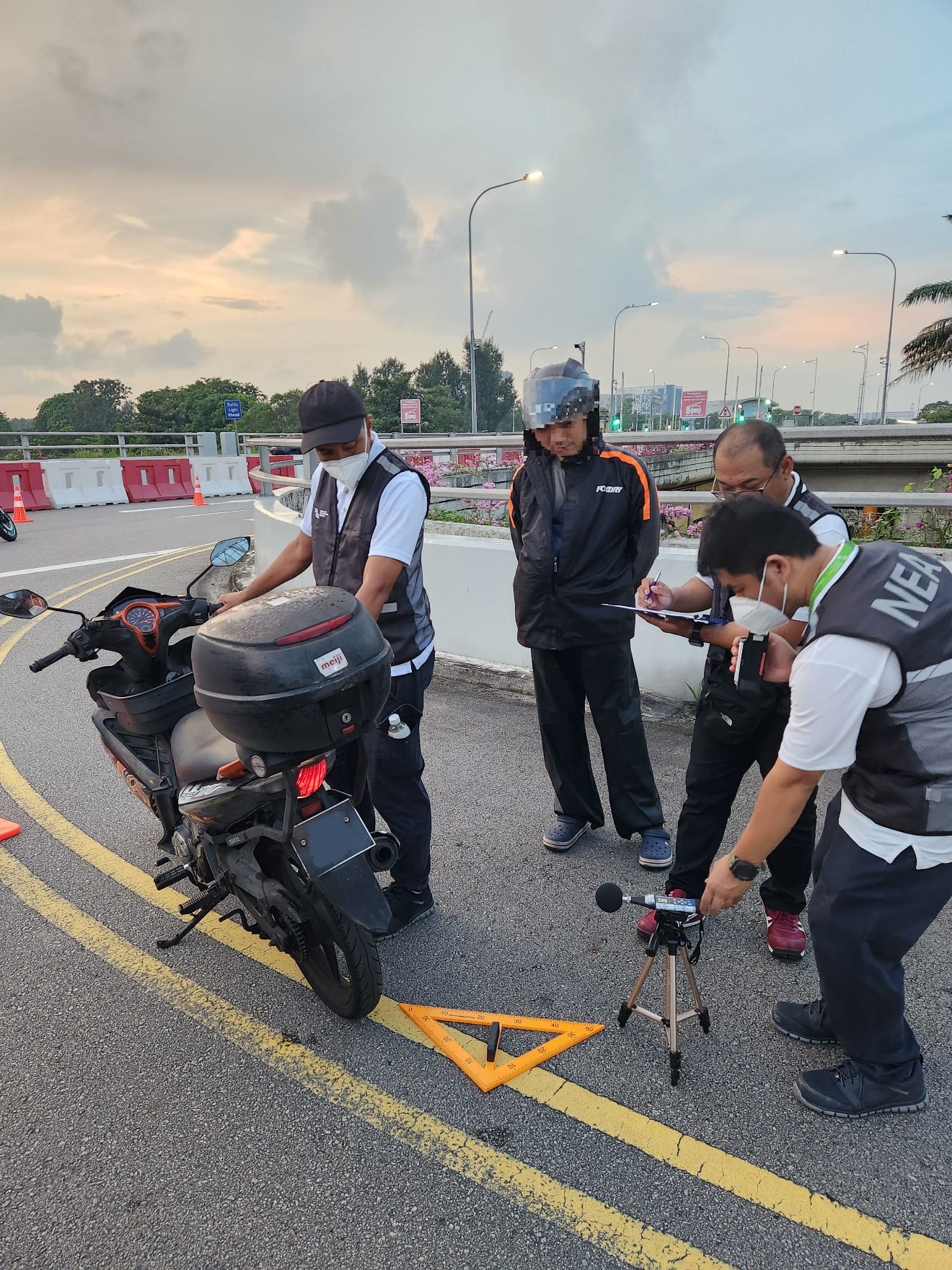 NEA Operation agianst errant motorcyclists