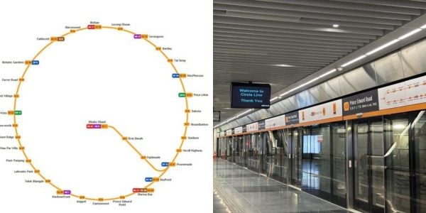 3 new Circle Line MRT stations opening on 12 July, finally closing the loop