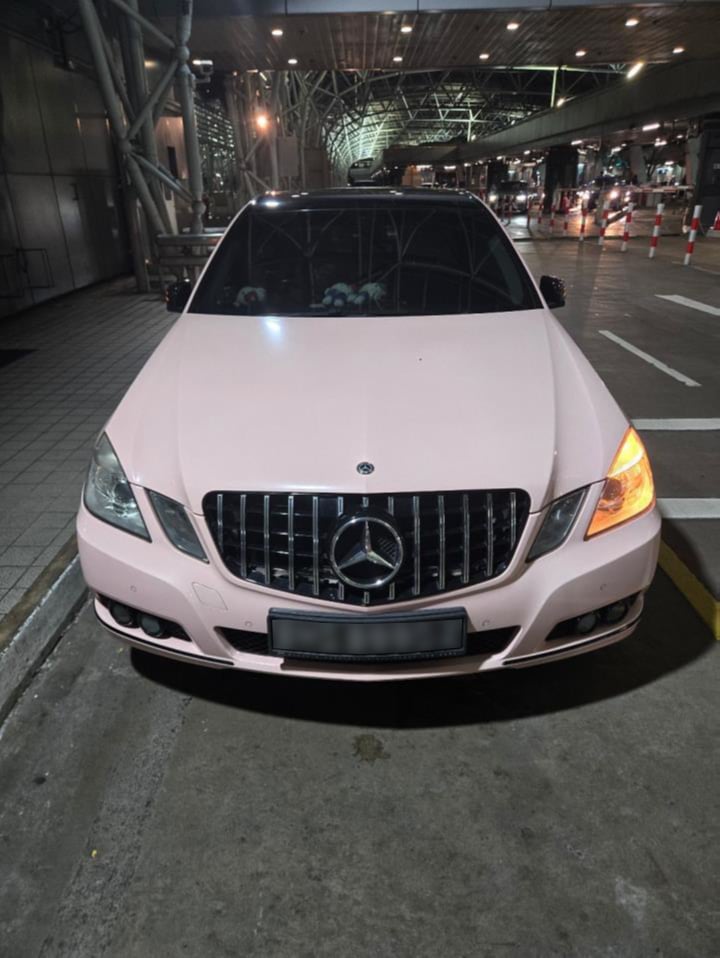 mercedes-benz driver e-cigarettes