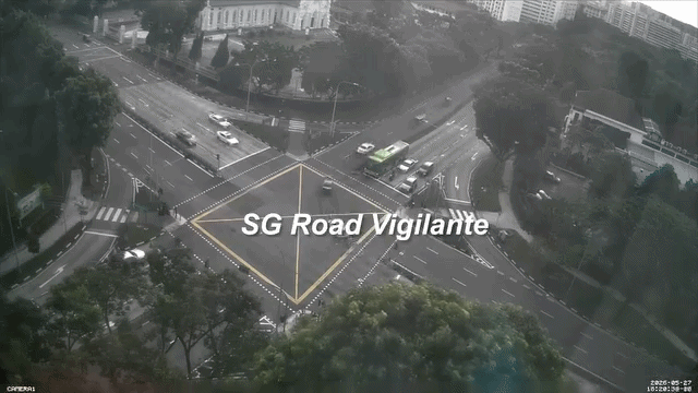 car turning at junction