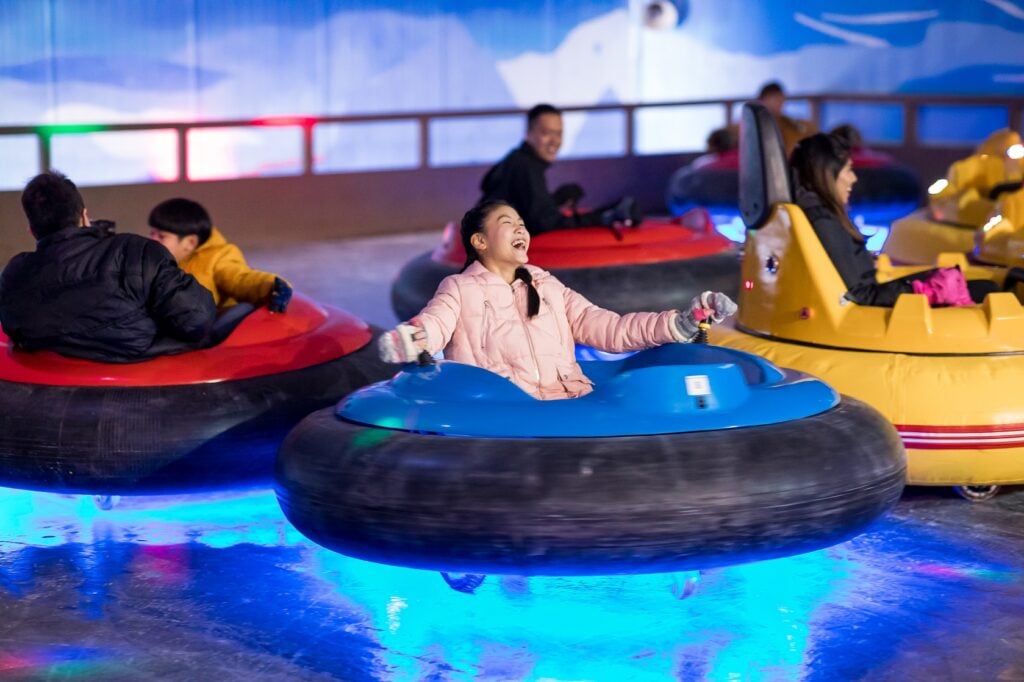 snow city bumper ride
