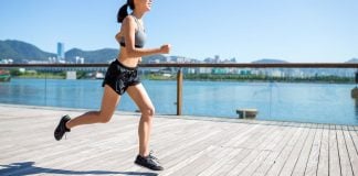 Female jogger