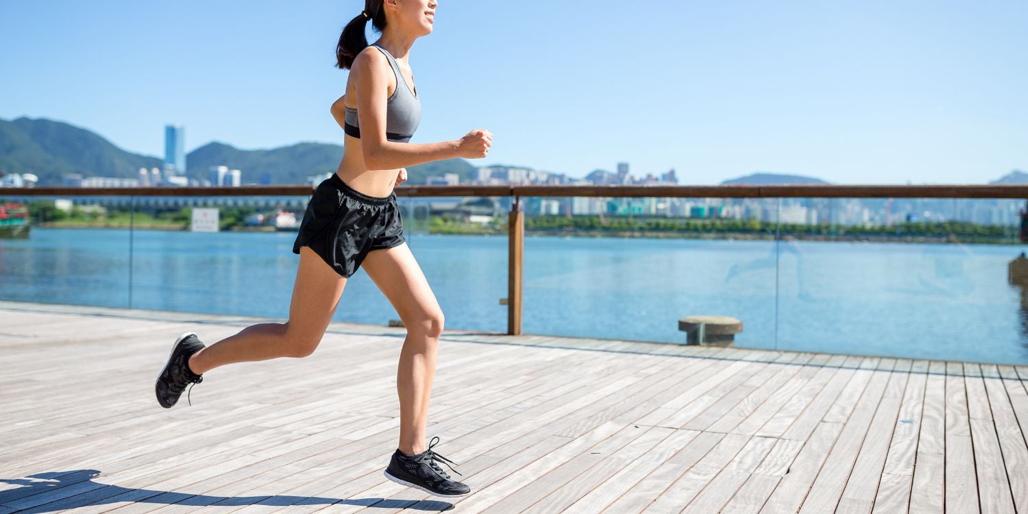 Female jogger