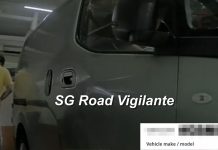 man urinates in carpark