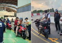 multi agency operation against errant motorcyclists