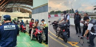 multi agency operation against errant motorcyclists