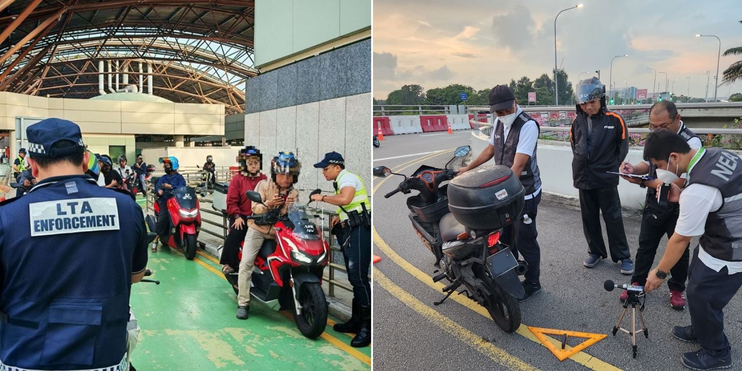 multi agency operation against errant motorcyclists