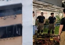 fire breaks out in Telok Blangah HDB