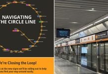 new circle line wayfinding signs