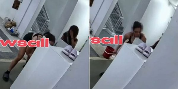 duo allegedly steal shoes from shoe cabinet outside HDB unit in Hougang
