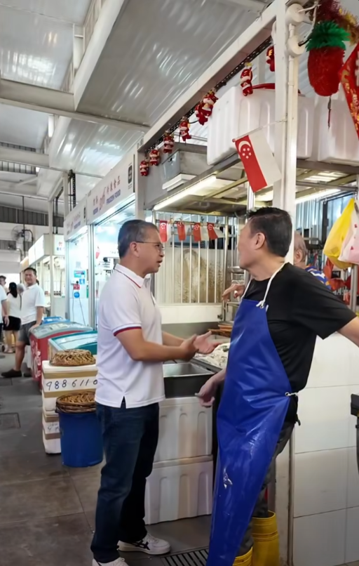visiting merchants and hawkers