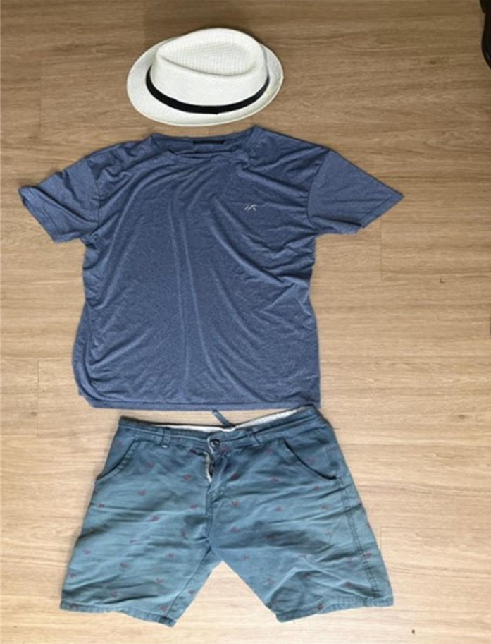 attire of suspect