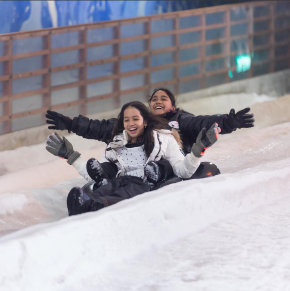 Snow slide