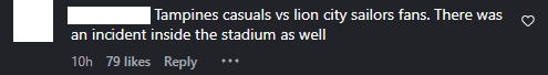 fight occurred inside stadium also
