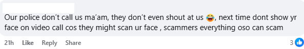 should not show face