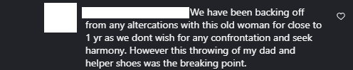 dispute ongoing for 1 year