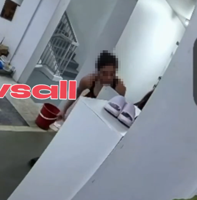 stealing shoes