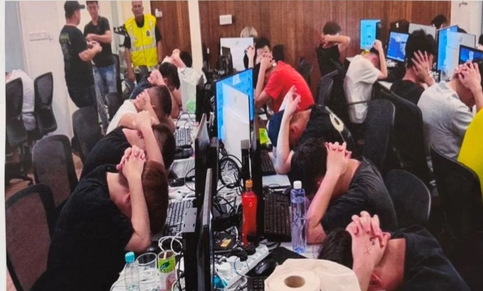 chinese scam targeting spaniards arrest