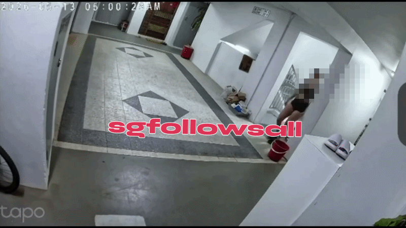 women seen entering from staircase