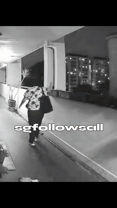 woman throws scissors down