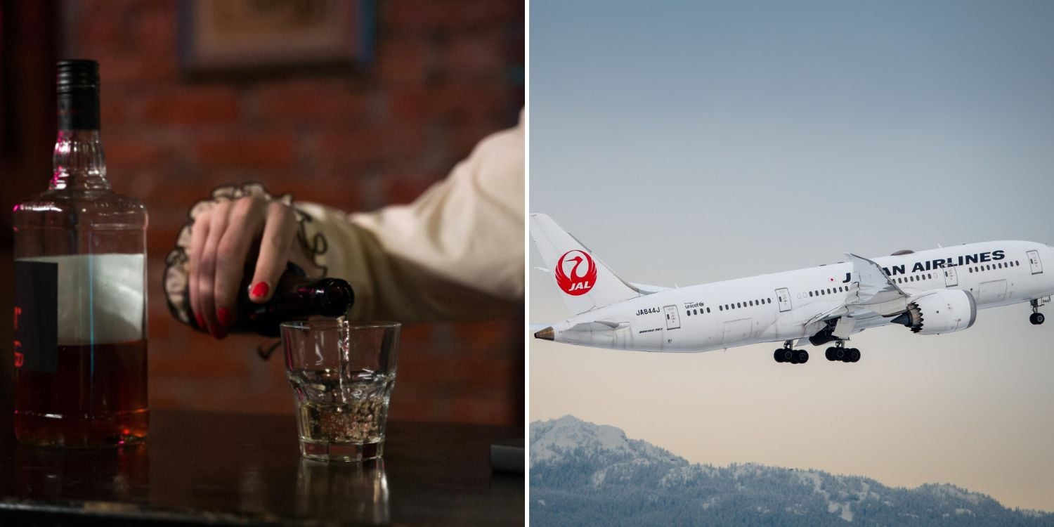 flight attendant alcohol