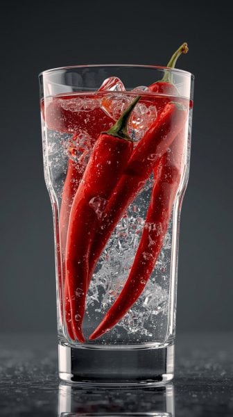 teacher chilli-infused water
