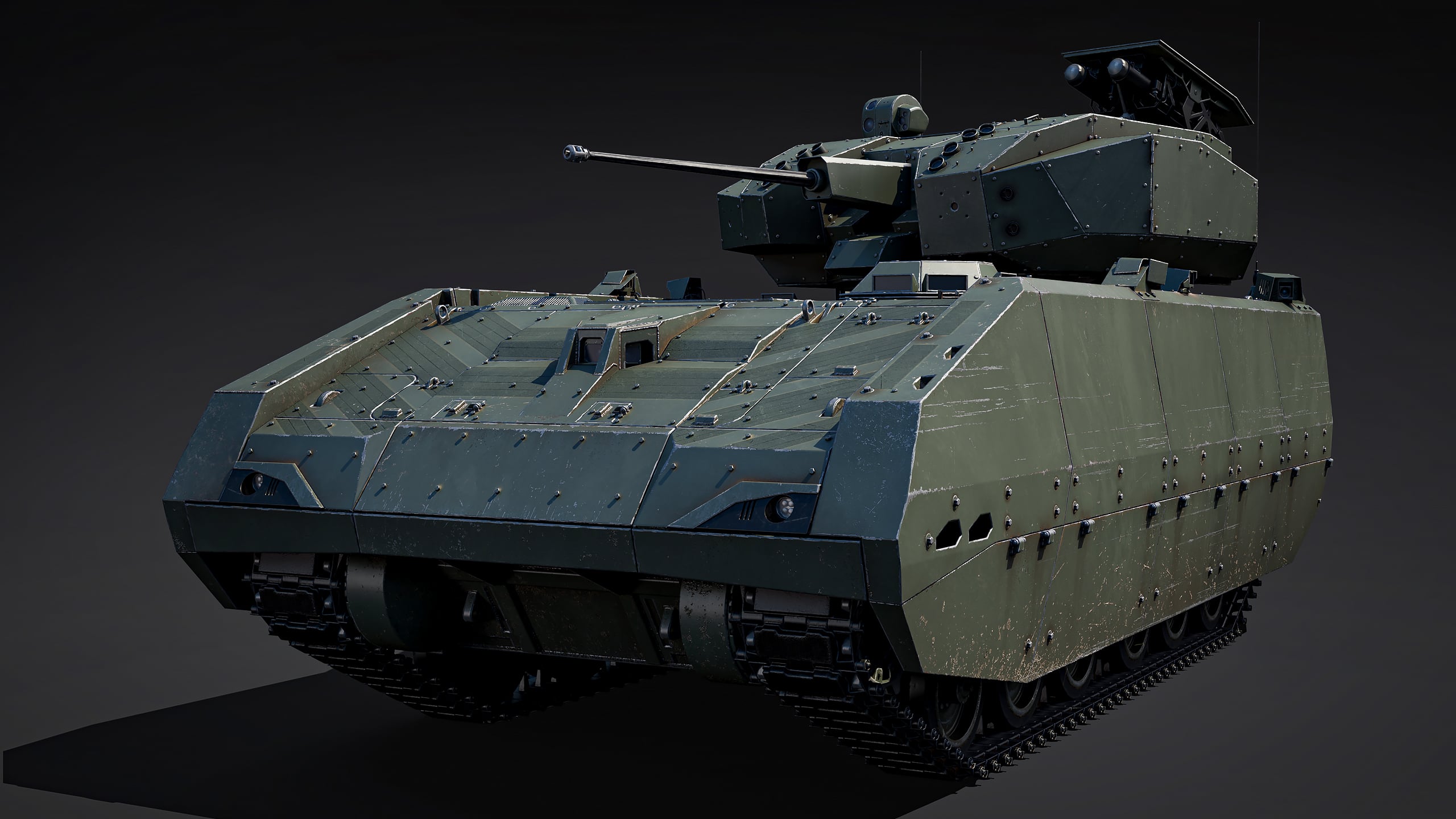 hunter afv war thunder game model